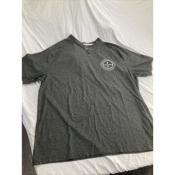 Kenneth Cole Active Gray Short Sleeve T-Shirt Men’s XxL  Grey - Picture 1 of 5